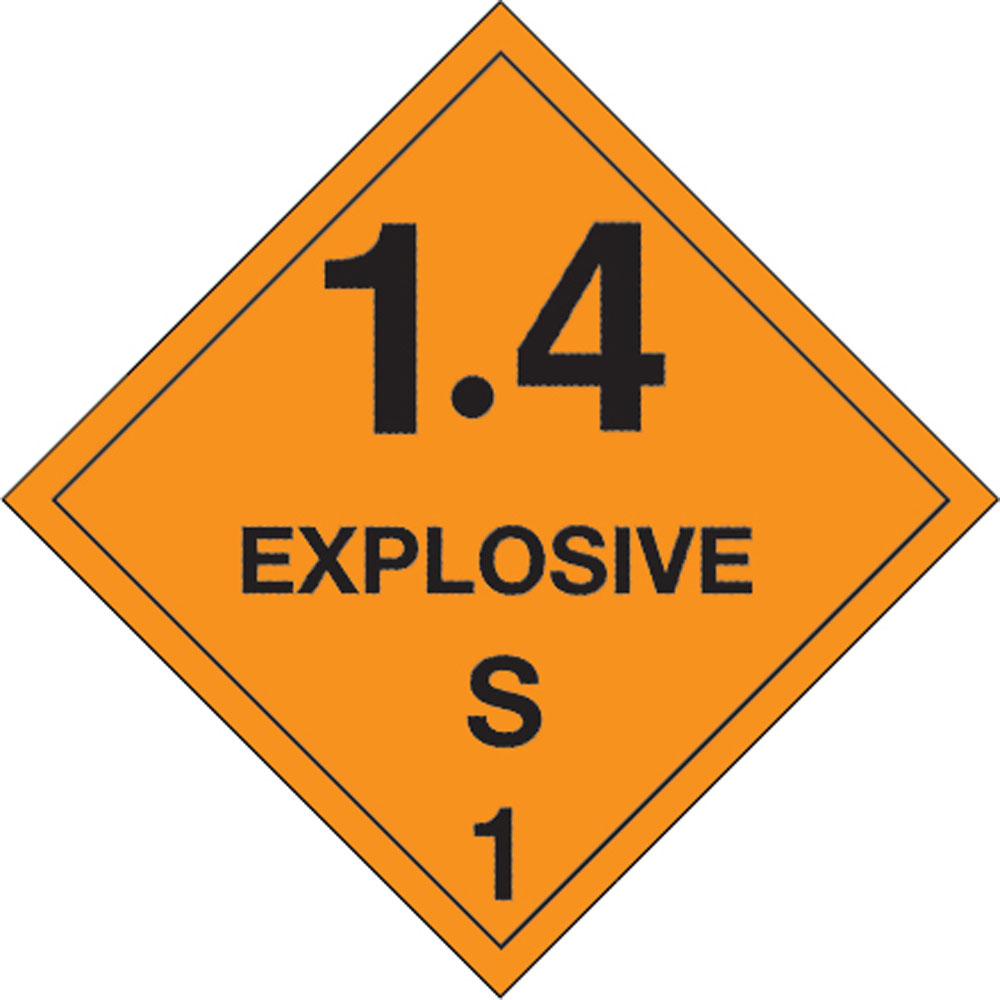 X D O T Explosives S Hazmat Labels Labels Per Roll