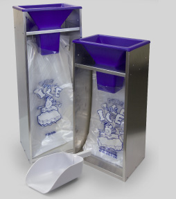 Save 15% on Ice Bag Dispensers!  8-10 pound ice bag dispensers and 20  pound ice bag dispensers