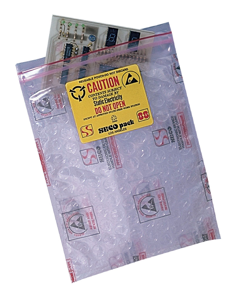 10 X 12 Anti Static Zip Locking Esd Bubble Bags