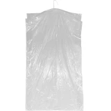 21x4x38 .5 Mil Clear Plastic Garment Bags and Dry Cleaning Bag on Rolls for Slacks and Shirts