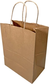 8 x 5 x 10 Kraft Paper Bag wih Twist Handle