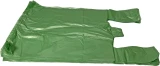 Green T-Shirt Bag 11.5 x 6.5 x 21 100 Bags