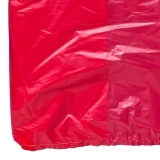 Red T-Shirt Bag 11.5 x 6.5 x 21 Bottom Seal