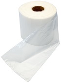 Choice 4 Mil 38 x 65 Low Density Heavy-Duty Clear Polyethylene