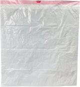 White 13 Gallon Drawstring Trash Bags - 120 Bags