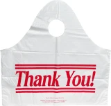 15 x 14 + 5 Bottom Gusset Wave Top Thank You Bag