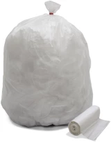 ToughBag 33 Gallon Trash Bags, Recycling Bag, 33 x 39 Garbage Bags (100  COUNT/CLEAR) - Outdoor