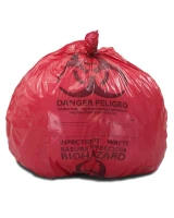 8-10 Gallon Black Drawstring Trash Bags - 0.95 Mil