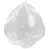 Yocup Company: Yocup 56 Gallon Clear 12 Mic 43 x 47 Can Liner / Trash Bag  - 1 case (200 piece)