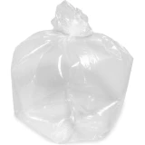 PlasticMill 33 Gallon Black 2.3 Mil 33x39 100 Bags/Case Garbage Bags / Trash Can Liners.