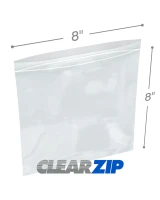 Formalin Storage Bags, Zip-Close Biohazard Specimen Bags, 3 mil, Saranex®,  12 x 12, case/1000