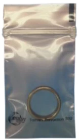 SPHET 100x 2.7x3.9 Jewelry Bags Clear Plastic Resealable Lock Seal Anti  Tarnish Tabs 