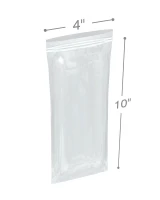 4 x 4 2 Mil Clearzip Lock Top Bags