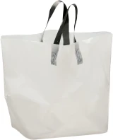 Prime Line Packaging Large Clear Plastic Bags with Soft Loop Handles Gift  Bulk 100 PK 16x6x12, 100 Pcs - Fred Meyer