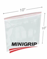 1 Gallon 10-1/2 x 11 2.7 Mil SliderGrip Zipper Bags