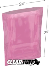 Large Clear Poly Open Bags - 24 x 36 - ClearBags [FP12436]