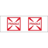 未使用・未開封品】Box Partners SCL501 4 in. x 4 in.- Fragile Labels-