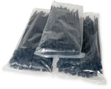 8 Inch Black Zip Ties UV Resistant Inner Packs