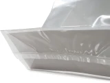 Bottom Gusset of 8 x 4 x 10 Polypropylene Bag with Handles