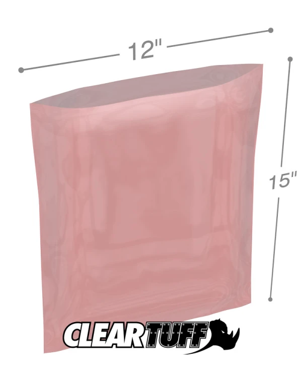 12x15 4mil Antistatic Poly Bags