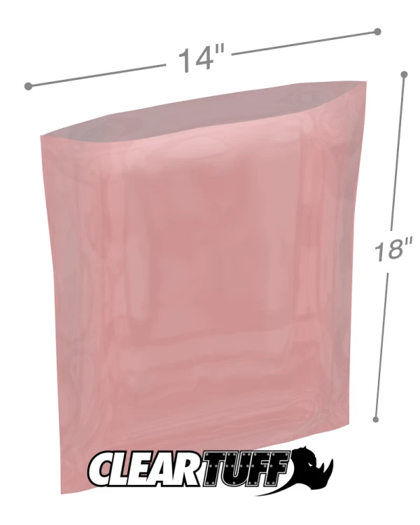 14x18 4mil Antistatic Poly Bags