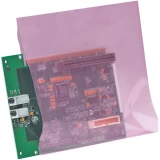 2 Mil Anti-static Flat Poly Bags 6 x 8 with circuit board