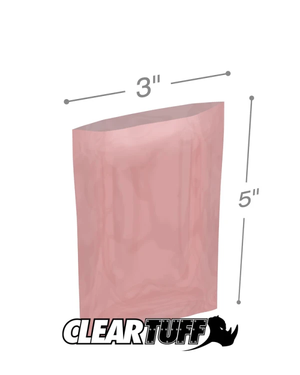 3x5 4mil Antistatic Poly Bags