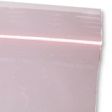 Offset Lip and Whiute Ziplock of 4 x 6 4 Mil Pink Anti Static locking Bags