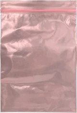 Pink Side 6x8 4 Mil anti static pink locking bags