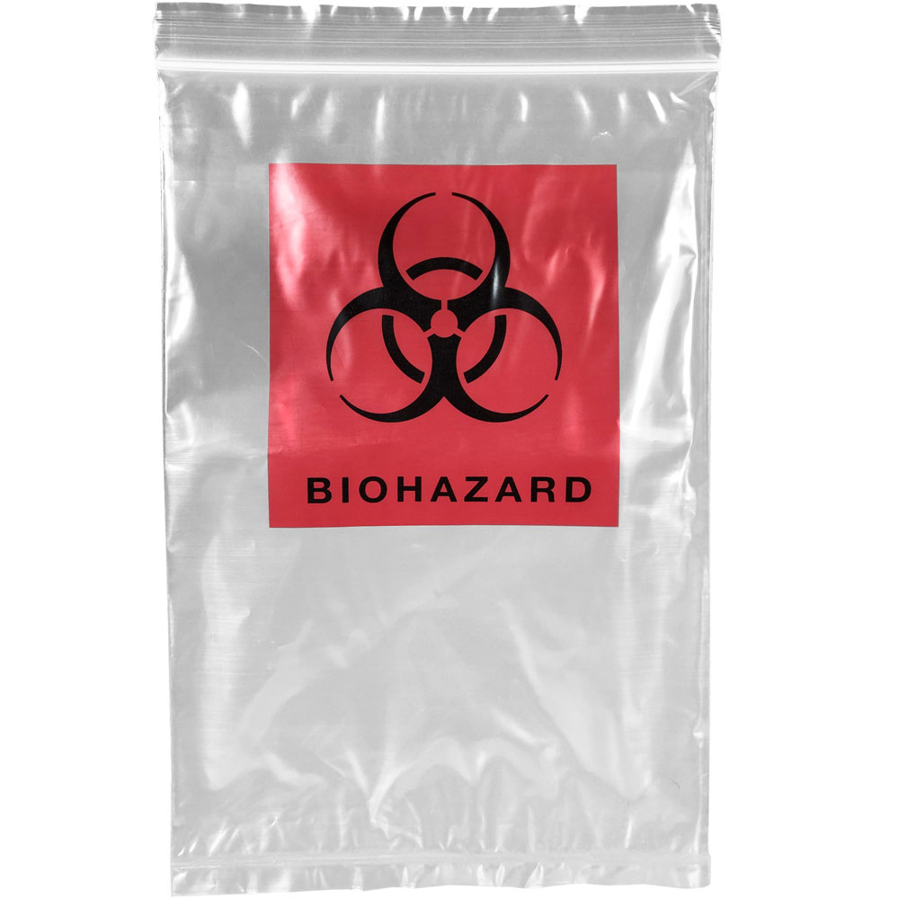 Lab Guard® Standard Zip Closures (4916)