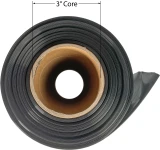 3 Inch Core of 4 Mil 4 ft. x 100 ft. Black Plastic Sheeting (Construction & Agriculture Film) on Roll