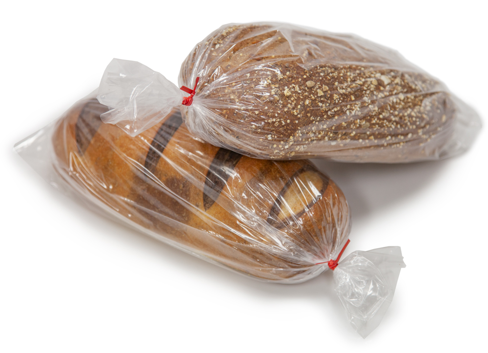 6 x 3 x 12 .65 Mil Plastic Bakery Bread Bags