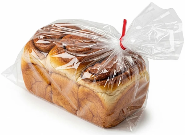 Wholesale 4 x 2 x 8 High Clarity Gusseted .65 Mil Plastic Bakery Bread Bags