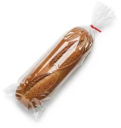5" x 4" x 15" 1 Mil Poly Bakery Bread Bags