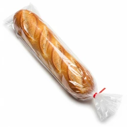 5" x 4" x 18" 1 Mil Poly Bakery Bread Bags