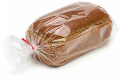 5.5" x 4.75" x 19" 1 Mil Poly Bakery Bread Bags