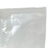 Bottom Seal of 5.5 x 4.75 x 19 Gusseted 1 Mil Plastic Bakery Bread Bags