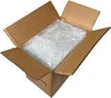 Case of 5.5 x 4.75 x 19 Gusseted 1 Mil Plastic Bakery Bread Bags