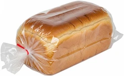6" x 3" x 12" 1 Mil Poly Bakery Bread Bags