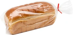 6" x 3" x 15" 1 Mil Poly Bakery Bread Bags