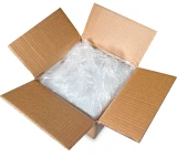 Case of 8 x 3 x 15 Gusseted .65 Mil Plastic Bakery Bread Bags