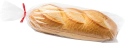 8" x 3" x 15" .65 Mil Poly Bakery Bread Bags