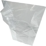 Open Top 8x4x18 Clear Poly Bags for Bread