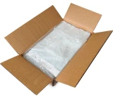 Case of 9.25 in x 14.5 in + 2 inch lip 1.25 Mil Bakery Bread Bags