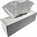 21 x 6 x 35 0.75 mil Plastic Bun Pan Bags Self Dispensing Case