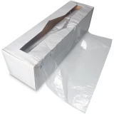 21 x 6 x 35 0.75 mil Plastic Bun Pan Bags Dispoensing Out of Case