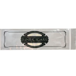 3" x 10" 2 mil Zipper Lock Cigar Bags