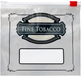 Pre-Printed Reclosable FINE TOBACCO 6.5 x 6 4 mil Tobacco Bags Front