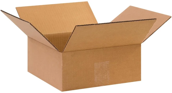 10x10x4 flat boxes