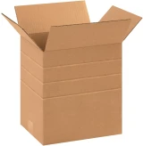 11.25 x 8.75 x 12-10-8-6 Multi-Depth Cardboard Boxes